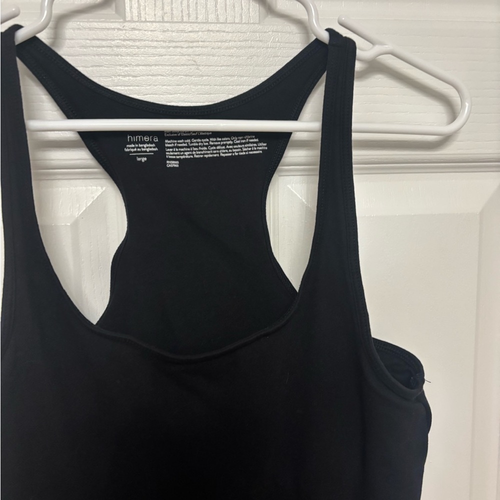 Shimera Black Women's Tank Top. Large. - Picture 3 of 8
